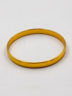 Monet Gold Tone Bangle Bracelet
